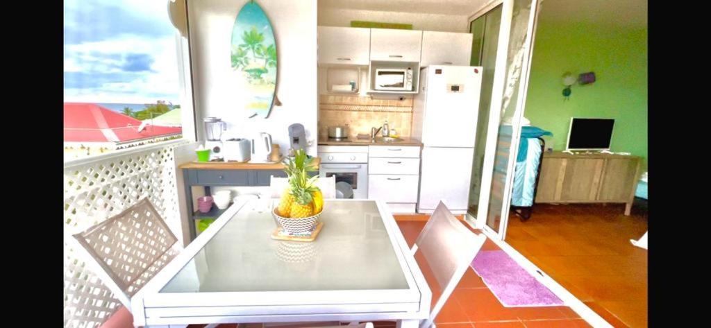 Guadeloupe- Saint-Francois- Residence Anse Des Rochers - Appartement Quart De Villa Etage - Vue Mer- 4 Personnes - Lit Bebe Sur Demande - Citerne Et Wifi Prives -Animaux Ok-Acces Plage Direct -Apnee Bien-Etre Experience Sur Demande Avec Instructeur A ภายนอก รูปภาพ