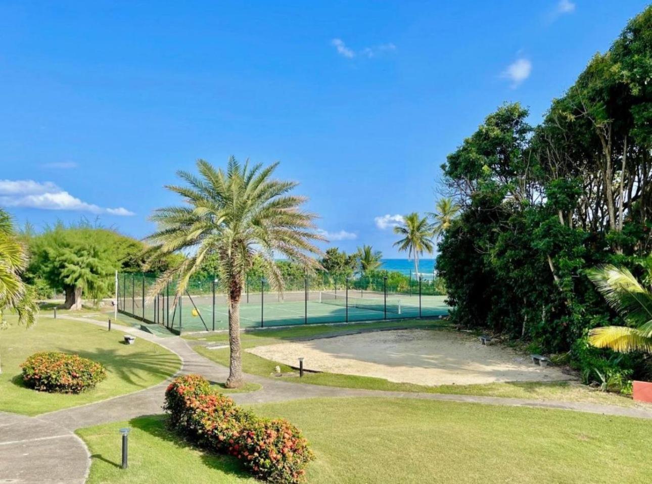 Guadeloupe- Saint-Francois- Residence Anse Des Rochers - Appartement Quart De Villa Etage - Vue Mer- 4 Personnes - Lit Bebe Sur Demande - Citerne Et Wifi Prives -Animaux Ok-Acces Plage Direct -Apnee Bien-Etre Experience Sur Demande Avec Instructeur A ภายนอก รูปภาพ